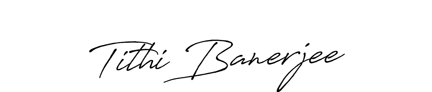 Make a beautiful signature design for name Tithi Banerjee. Use this online signature maker to create a handwritten signature for free. Tithi Banerjee signature style 7 images and pictures png