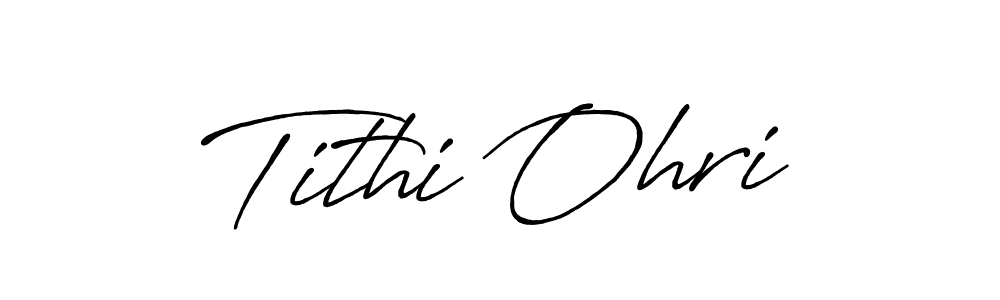 See photos of Tithi Ohri official signature by Spectra . Check more albums & portfolios. Read reviews & check more about Antro_Vectra_Bolder font. Tithi Ohri signature style 7 images and pictures png