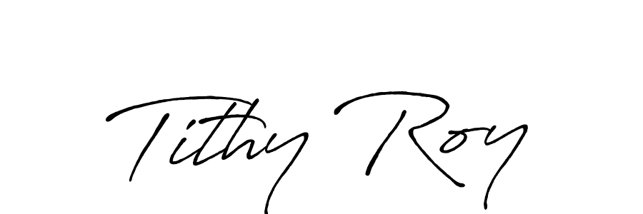 You should practise on your own different ways (Antro_Vectra_Bolder) to write your name (Tithy Roy) in signature. don't let someone else do it for you. Tithy Roy signature style 7 images and pictures png