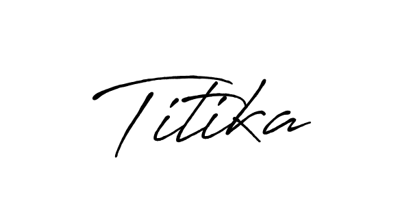 Similarly Antro_Vectra_Bolder is the best handwritten signature design. Signature creator online .You can use it as an online autograph creator for name Titika. Titika signature style 7 images and pictures png