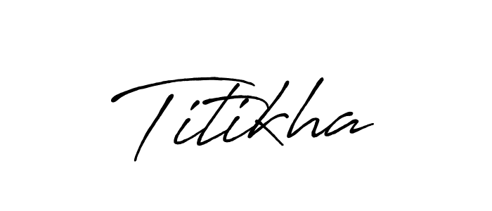 See photos of Titikha official signature by Spectra . Check more albums & portfolios. Read reviews & check more about Antro_Vectra_Bolder font. Titikha signature style 7 images and pictures png