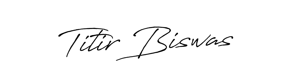 Make a beautiful signature design for name Titir Biswas. Use this online signature maker to create a handwritten signature for free. Titir Biswas signature style 7 images and pictures png