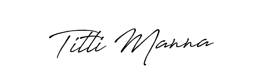 The best way (Antro_Vectra_Bolder) to make a short signature is to pick only two or three words in your name. The name Titli Manna include a total of six letters. For converting this name. Titli Manna signature style 7 images and pictures png