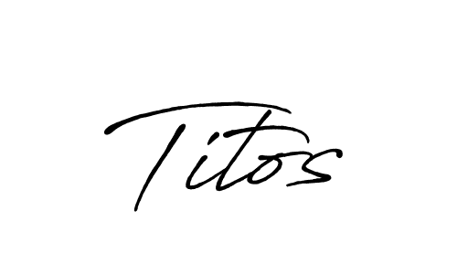 Similarly Antro_Vectra_Bolder is the best handwritten signature design. Signature creator online .You can use it as an online autograph creator for name Titos. Titos signature style 7 images and pictures png