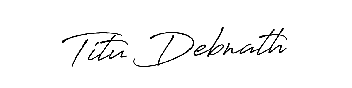 Make a short Titu Debnath signature style. Manage your documents anywhere anytime using Antro_Vectra_Bolder. Create and add eSignatures, submit forms, share and send files easily. Titu Debnath signature style 7 images and pictures png