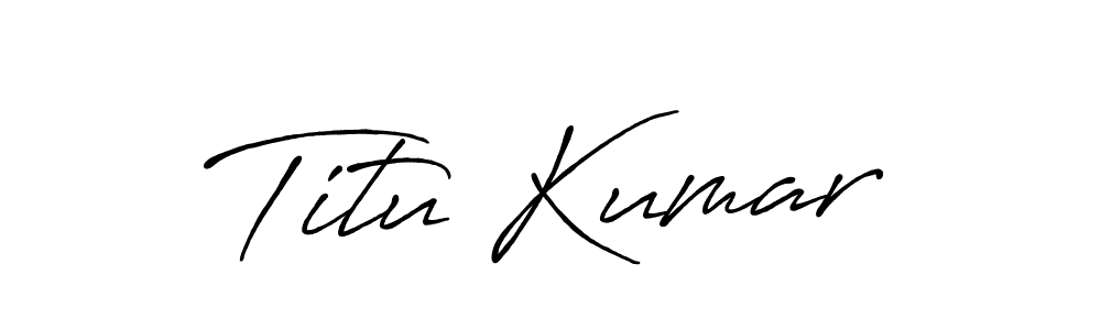 Similarly Antro_Vectra_Bolder is the best handwritten signature design. Signature creator online .You can use it as an online autograph creator for name Titu Kumar. Titu Kumar signature style 7 images and pictures png