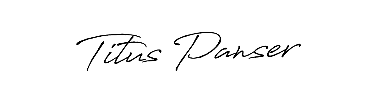Here are the top 10 professional signature styles for the name Titus Panser. These are the best autograph styles you can use for your name. Titus Panser signature style 7 images and pictures png
