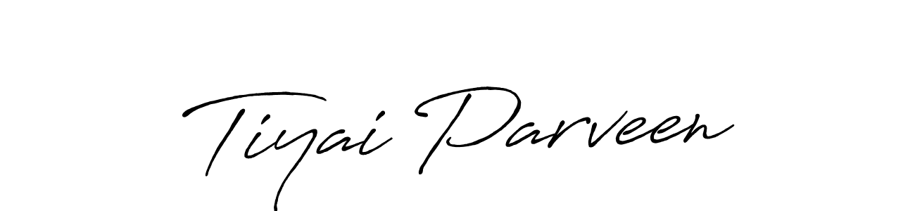 if you are searching for the best signature style for your name Tiyai Parveen. so please give up your signature search. here we have designed multiple signature styles  using Antro_Vectra_Bolder. Tiyai Parveen signature style 7 images and pictures png
