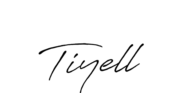 if you are searching for the best signature style for your name Tiyell. so please give up your signature search. here we have designed multiple signature styles  using Antro_Vectra_Bolder. Tiyell signature style 7 images and pictures png