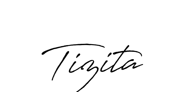 The best way (Antro_Vectra_Bolder) to make a short signature is to pick only two or three words in your name. The name Tizita include a total of six letters. For converting this name. Tizita signature style 7 images and pictures png