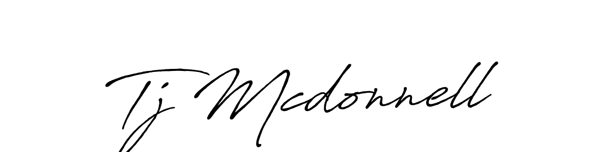 The best way (Antro_Vectra_Bolder) to make a short signature is to pick only two or three words in your name. The name Tj Mcdonnell include a total of six letters. For converting this name. Tj Mcdonnell signature style 7 images and pictures png