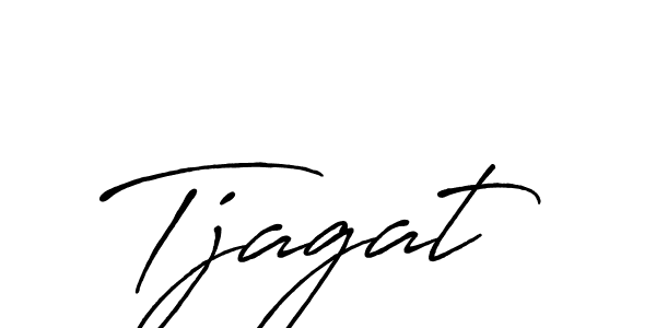 How to make Tjagat signature? Antro_Vectra_Bolder is a professional autograph style. Create handwritten signature for Tjagat name. Tjagat signature style 7 images and pictures png