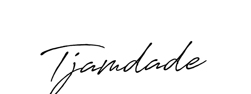 Here are the top 10 professional signature styles for the name Tjamdade. These are the best autograph styles you can use for your name. Tjamdade signature style 7 images and pictures png