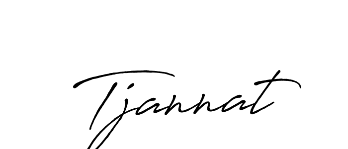 Tjannat stylish signature style. Best Handwritten Sign (Antro_Vectra_Bolder) for my name. Handwritten Signature Collection Ideas for my name Tjannat. Tjannat signature style 7 images and pictures png
