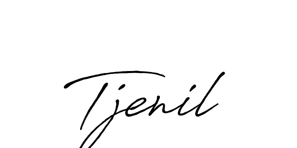 if you are searching for the best signature style for your name Tjenil. so please give up your signature search. here we have designed multiple signature styles  using Antro_Vectra_Bolder. Tjenil signature style 7 images and pictures png