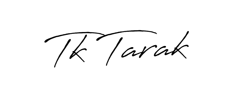 Antro_Vectra_Bolder is a professional signature style that is perfect for those who want to add a touch of class to their signature. It is also a great choice for those who want to make their signature more unique. Get Tk Tarak name to fancy signature for free. Tk Tarak signature style 7 images and pictures png