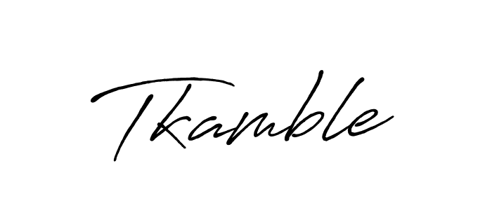 It looks lik you need a new signature style for name Tkamble. Design unique handwritten (Antro_Vectra_Bolder) signature with our free signature maker in just a few clicks. Tkamble signature style 7 images and pictures png
