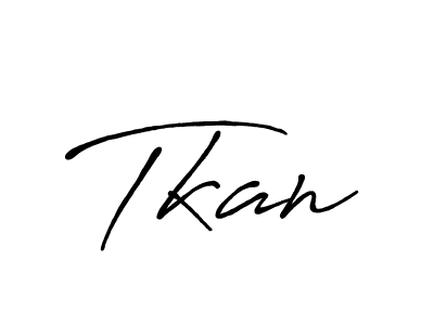 How to make Tkan signature? Antro_Vectra_Bolder is a professional autograph style. Create handwritten signature for Tkan name. Tkan signature style 7 images and pictures png