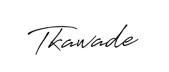 The best way (Antro_Vectra_Bolder) to make a short signature is to pick only two or three words in your name. The name Tkawade include a total of six letters. For converting this name. Tkawade signature style 7 images and pictures png