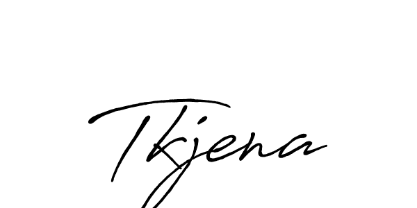 Use a signature maker to create a handwritten signature online. With this signature software, you can design (Antro_Vectra_Bolder) your own signature for name Tkjena. Tkjena signature style 7 images and pictures png