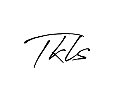 Create a beautiful signature design for name Tkls. With this signature (Antro_Vectra_Bolder) fonts, you can make a handwritten signature for free. Tkls signature style 7 images and pictures png