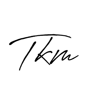 Create a beautiful signature design for name Tkm. With this signature (Antro_Vectra_Bolder) fonts, you can make a handwritten signature for free. Tkm signature style 7 images and pictures png