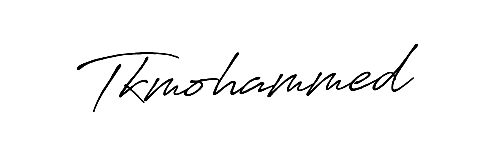 It looks lik you need a new signature style for name Tkmohammed. Design unique handwritten (Antro_Vectra_Bolder) signature with our free signature maker in just a few clicks. Tkmohammed signature style 7 images and pictures png