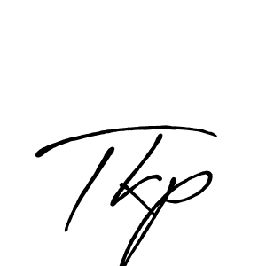 Also we have Tkp name is the best signature style. Create professional handwritten signature collection using Antro_Vectra_Bolder autograph style. Tkp signature style 7 images and pictures png