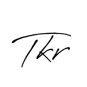 Create a beautiful signature design for name Tkr. With this signature (Antro_Vectra_Bolder) fonts, you can make a handwritten signature for free. Tkr signature style 7 images and pictures png