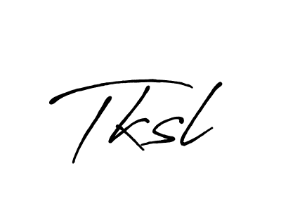Similarly Antro_Vectra_Bolder is the best handwritten signature design. Signature creator online .You can use it as an online autograph creator for name Tksl. Tksl signature style 7 images and pictures png