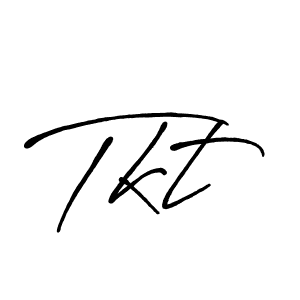 Design your own signature with our free online signature maker. With this signature software, you can create a handwritten (Antro_Vectra_Bolder) signature for name Tkt. Tkt signature style 7 images and pictures png