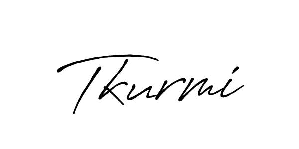 How to make Tkurmi signature? Antro_Vectra_Bolder is a professional autograph style. Create handwritten signature for Tkurmi name. Tkurmi signature style 7 images and pictures png