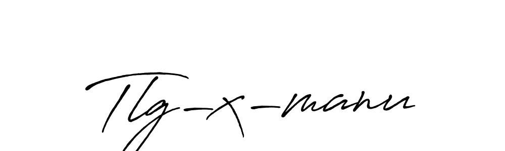 How to make Tlg-x-manu signature? Antro_Vectra_Bolder is a professional autograph style. Create handwritten signature for Tlg-x-manu name. Tlg-x-manu signature style 7 images and pictures png
