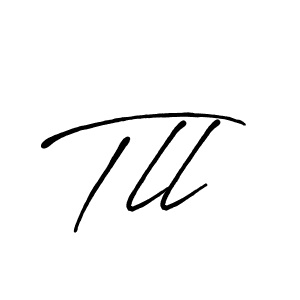 The best way (Antro_Vectra_Bolder) to make a short signature is to pick only two or three words in your name. The name Tll include a total of six letters. For converting this name. Tll signature style 7 images and pictures png