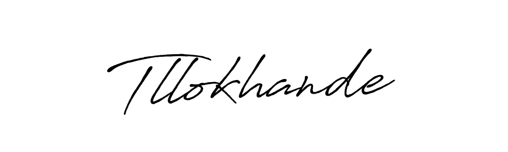 How to Draw Tllokhande signature style? Antro_Vectra_Bolder is a latest design signature styles for name Tllokhande. Tllokhande signature style 7 images and pictures png