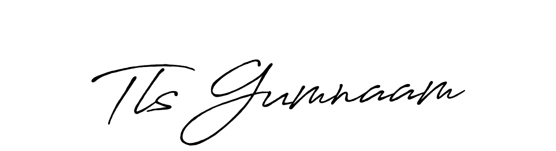 Best and Professional Signature Style for Tls Gumnaam. Antro_Vectra_Bolder Best Signature Style Collection. Tls Gumnaam signature style 7 images and pictures png
