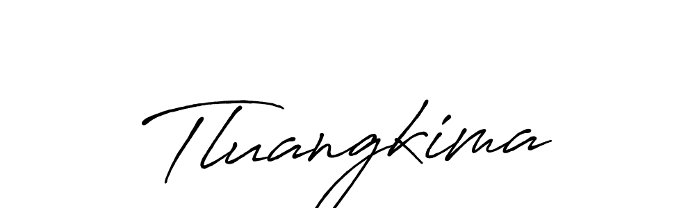 Use a signature maker to create a handwritten signature online. With this signature software, you can design (Antro_Vectra_Bolder) your own signature for name Tluangkima. Tluangkima signature style 7 images and pictures png