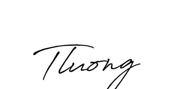 Tluong stylish signature style. Best Handwritten Sign (Antro_Vectra_Bolder) for my name. Handwritten Signature Collection Ideas for my name Tluong. Tluong signature style 7 images and pictures png