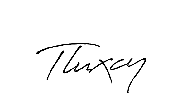 Use a signature maker to create a handwritten signature online. With this signature software, you can design (Antro_Vectra_Bolder) your own signature for name Tluxcy. Tluxcy signature style 7 images and pictures png