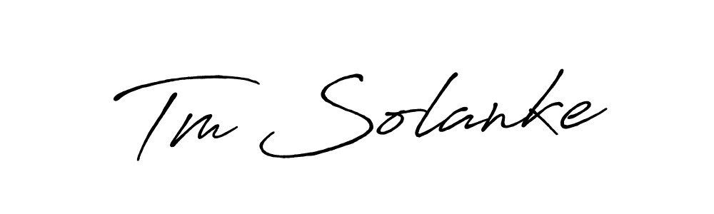 if you are searching for the best signature style for your name Tm Solanke. so please give up your signature search. here we have designed multiple signature styles  using Antro_Vectra_Bolder. Tm Solanke signature style 7 images and pictures png