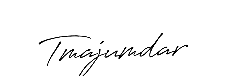 Use a signature maker to create a handwritten signature online. With this signature software, you can design (Antro_Vectra_Bolder) your own signature for name Tmajumdar. Tmajumdar signature style 7 images and pictures png