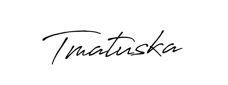 Antro_Vectra_Bolder is a professional signature style that is perfect for those who want to add a touch of class to their signature. It is also a great choice for those who want to make their signature more unique. Get Tmatuska name to fancy signature for free. Tmatuska signature style 7 images and pictures png