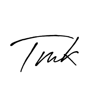 if you are searching for the best signature style for your name Tmk. so please give up your signature search. here we have designed multiple signature styles  using Antro_Vectra_Bolder. Tmk signature style 7 images and pictures png