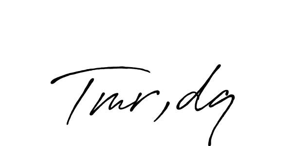 It looks lik you need a new signature style for name Tmr,dq. Design unique handwritten (Antro_Vectra_Bolder) signature with our free signature maker in just a few clicks. Tmr,dq signature style 7 images and pictures png