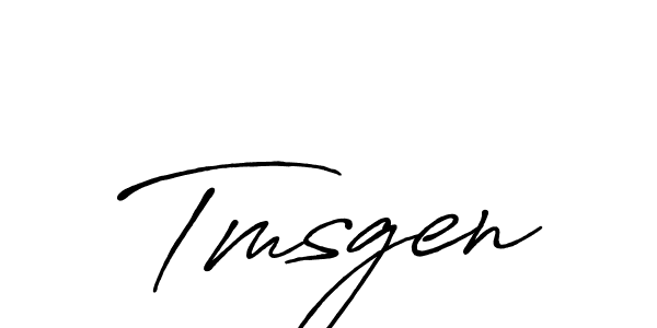Antro_Vectra_Bolder is a professional signature style that is perfect for those who want to add a touch of class to their signature. It is also a great choice for those who want to make their signature more unique. Get Tmsgen name to fancy signature for free. Tmsgen signature style 7 images and pictures png