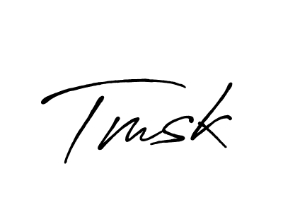 The best way (Antro_Vectra_Bolder) to make a short signature is to pick only two or three words in your name. The name Tmsk include a total of six letters. For converting this name. Tmsk signature style 7 images and pictures png