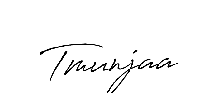 Antro_Vectra_Bolder is a professional signature style that is perfect for those who want to add a touch of class to their signature. It is also a great choice for those who want to make their signature more unique. Get Tmunjaa name to fancy signature for free. Tmunjaa signature style 7 images and pictures png