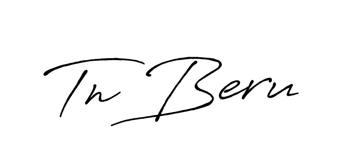 You can use this online signature creator to create a handwritten signature for the name Tn Beru. This is the best online autograph maker. Tn Beru signature style 7 images and pictures png