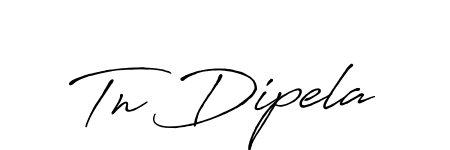 Also we have Tn Dipela name is the best signature style. Create professional handwritten signature collection using Antro_Vectra_Bolder autograph style. Tn Dipela signature style 7 images and pictures png