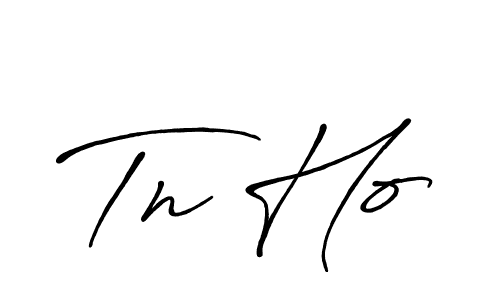 How to make Tn Ho name signature. Use Antro_Vectra_Bolder style for creating short signs online. This is the latest handwritten sign. Tn Ho signature style 7 images and pictures png